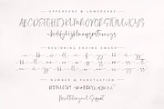 Singgiata Handwritten Font, a Script Font by etigletters (Thumbnail 10 of 15)
