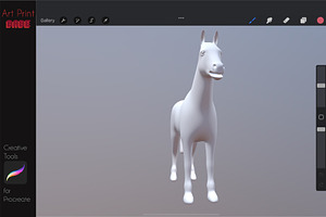 3D Object Horse Model Tattoo E Book