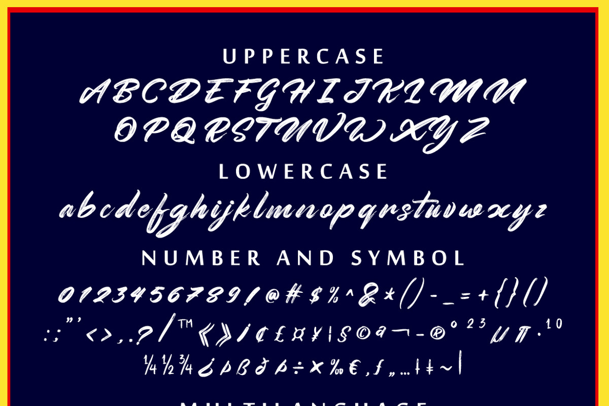 Rightside - Handwritten Font preview 7