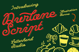 Durlane – Casual Monoline Script