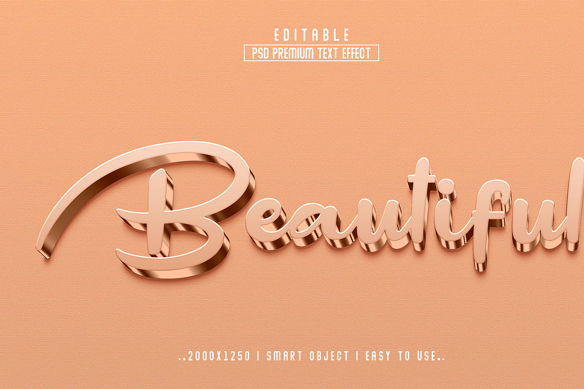 25 Stylis 3D text effect Bundle, a Layer Style Add-On by Md Jahidul99 (Photo 11 of 27)