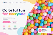 Backgrounds Set With Colored Balls, a Background Graphic by Vector beauty (Thumbnail 5 of 6)