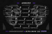 Sectra Chrome Typeface, a Blackletter Font by alit design (Thumbnail 11 of 17)
