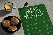 Food Menu Mockup, a Product Mockup by graphicook (Thumbnail 4 of 4)