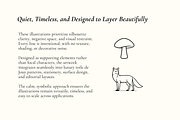 Signature Woodland Illustration Set, an Object Graphic by Hughes Studio (Thumbnail 3 of 8)