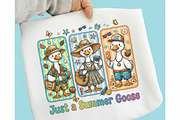 Just a Summer Goose Png, Summer Png-, an Illustration by designcity5 (Thumbnail 3 of 4)