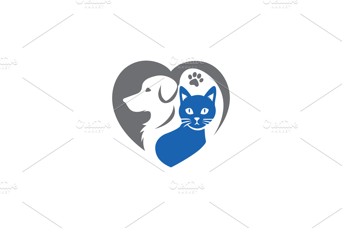 Pet Love Logo, a Branding & Logo Template by Graphic_Maker_Bogura