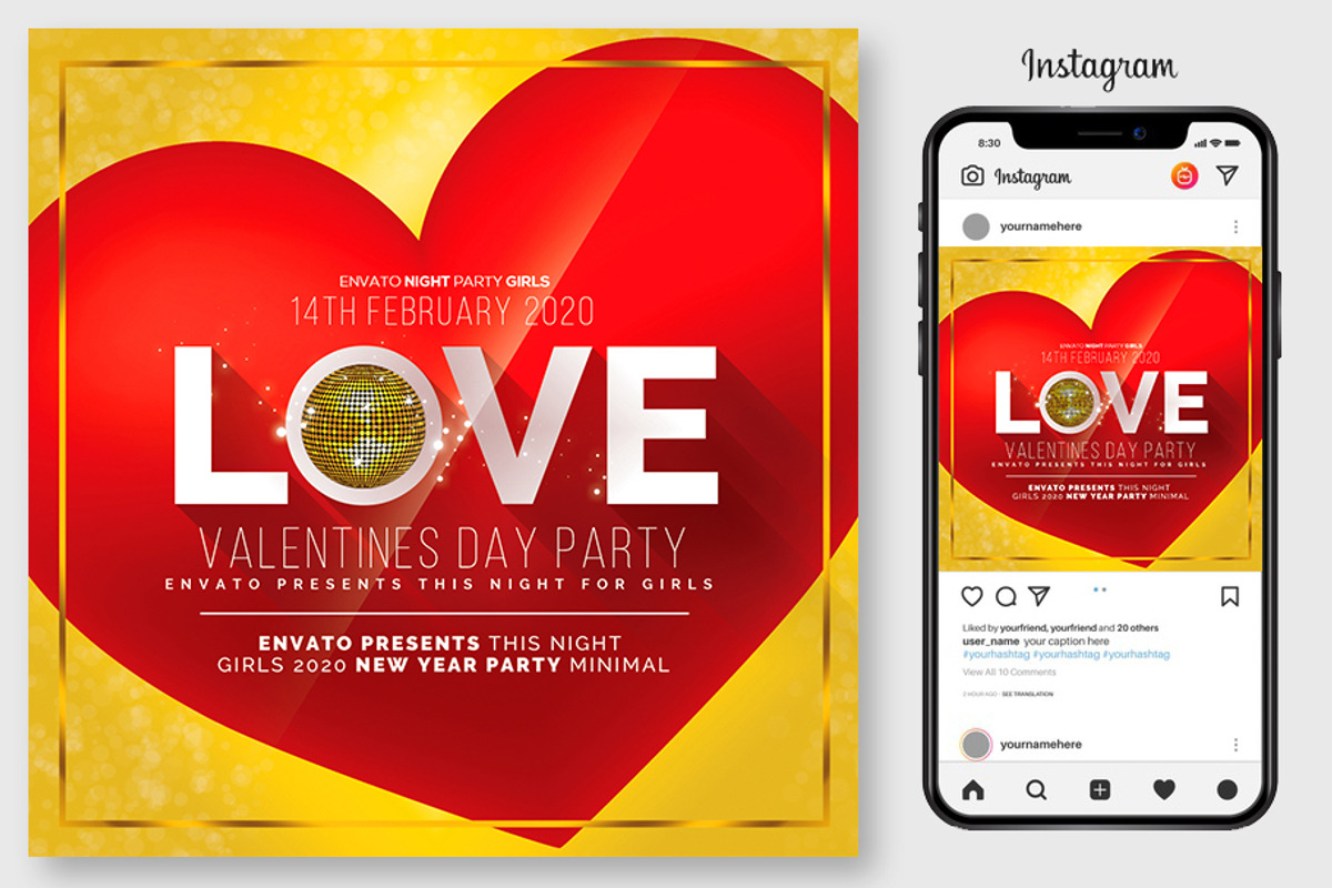 100 Night Club Party Flyers Bundle, a Flyer Template by graphicforest (Photo 53 of 72)