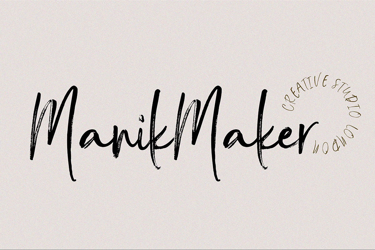 Pondang Brush, a Script Font by Realtype (Photo 2 of 9)