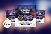 Worship Experience Church Template, a Social Media Template by MK Creatives (Thumbnail 1 of 3)