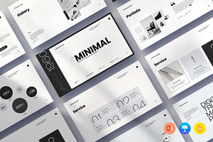 Minimal Business Proposal Template, a Presentation Template by evgenystudio