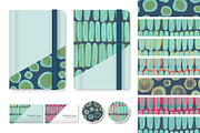 Decorative drops - 34 patterns, a Pattern Graphic by FER by Ekaterina Kazakova (Thumbnail 3 of 6)