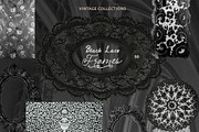 Vintage Black Lace Frames & Doilies, an Object Graphic by Lana Elanor (Thumbnail 13 of 20)