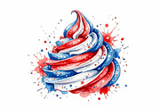 4th of July Sublimation Clipart, a Seasonal Illustration by VetalStock (Thumbnail 13 of 21)