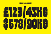 Veggie - Bold Font, a Sans Serif Font by limitype (Thumbnail 8 of 13)