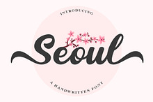 Seoul - Script Font