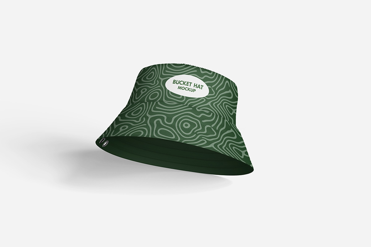 Bucket Hat Mockup, a Product Mockup by bimockup (Photo 4 of 6)