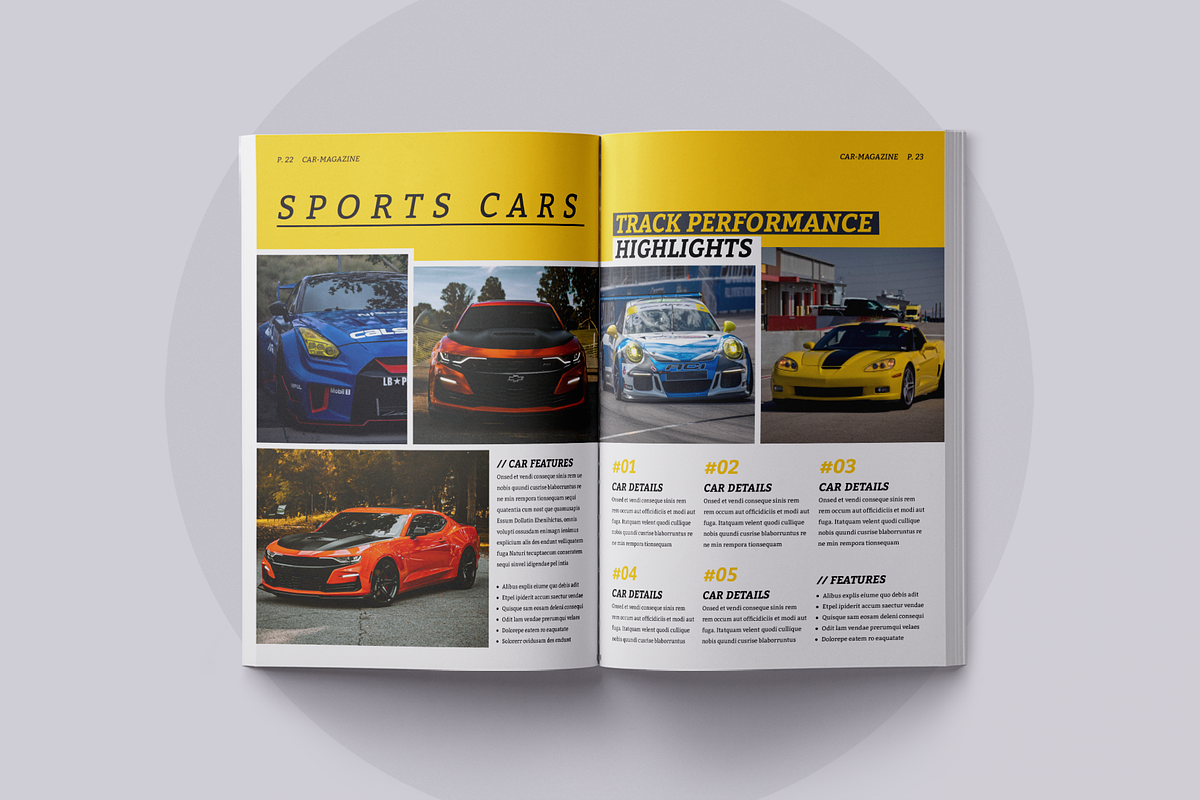 Car Magazine | Canva, a Magazine Template by ArtisticLand (Photo 4 of 9)