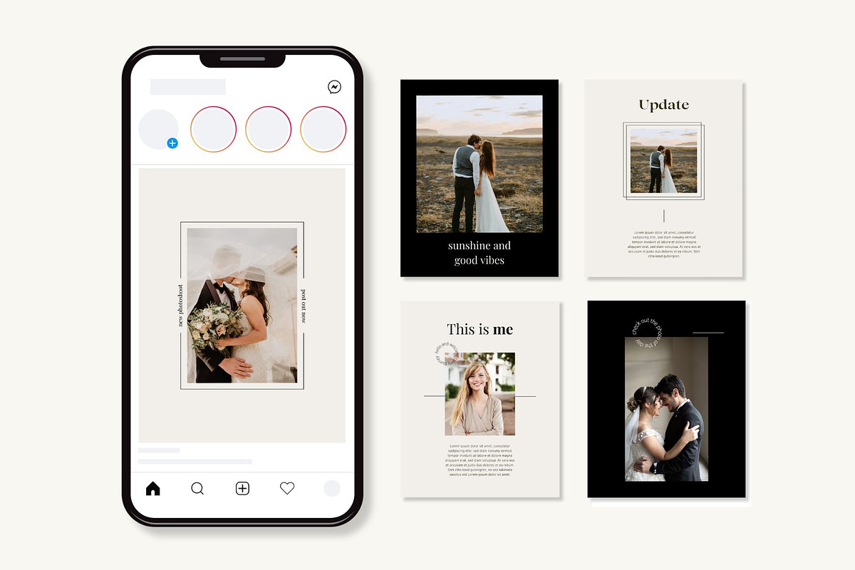 Instagram Post Template Photography, a Social Media Template by Visulize Design Studio (Photo 1 of 4)