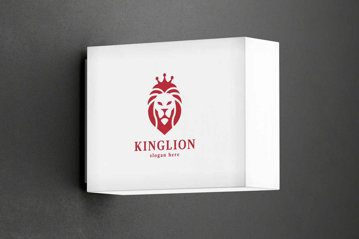 King Royal Lion Logo, a Branding & Logo Template by Design_Planet (Photo 2 of 5)