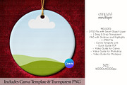 Xmas Ornament Mockup, a Household Mockup by EmpaviMockups (Thumbnail 3 of 6)