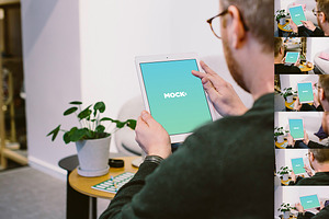 iPad Air Office Mockups