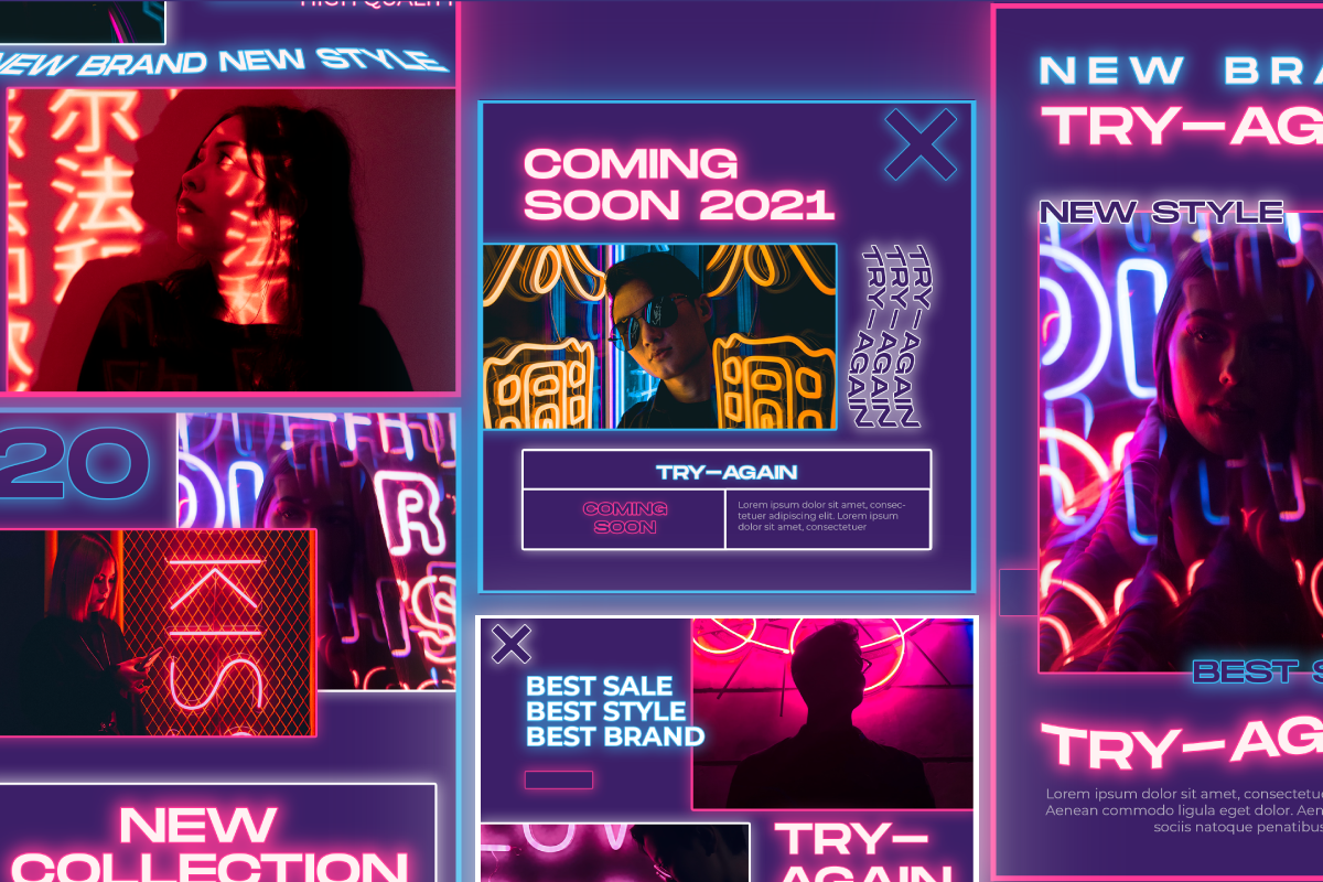 Try-Again Instagram Template, a Social Media Template by Inkofert (Photo 11 of 11)