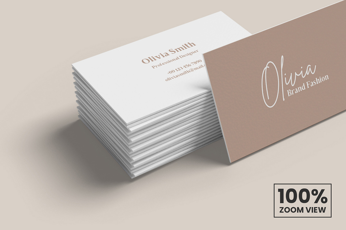 Business Card Mockup Bundles, a Business Card Template by Graphic Aesthetic (Photo 4 of 22)