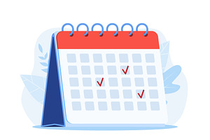 Calendar Reminder Date Spiral Icon