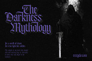 Bageshron Blackletter Font Family, a Blackletter Font by Enxyclo Studio (Thumbnail 8 of 27)