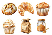 Neutral Baking Clipart, an Illustration by Daily.Designs (Thumbnail 5 of 5)