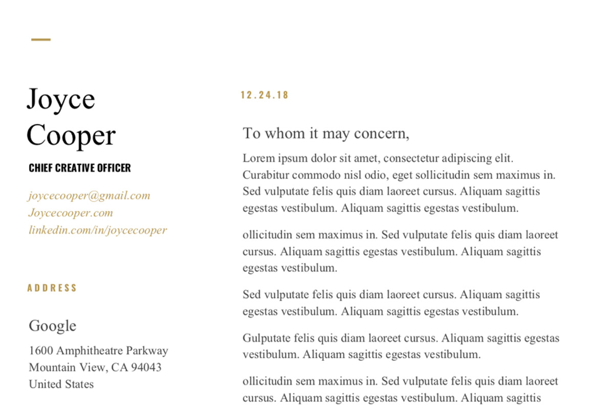 Times - Resume and Cover Letter, a Resume Template by Sleeper Labs (Photo 4 of 5)