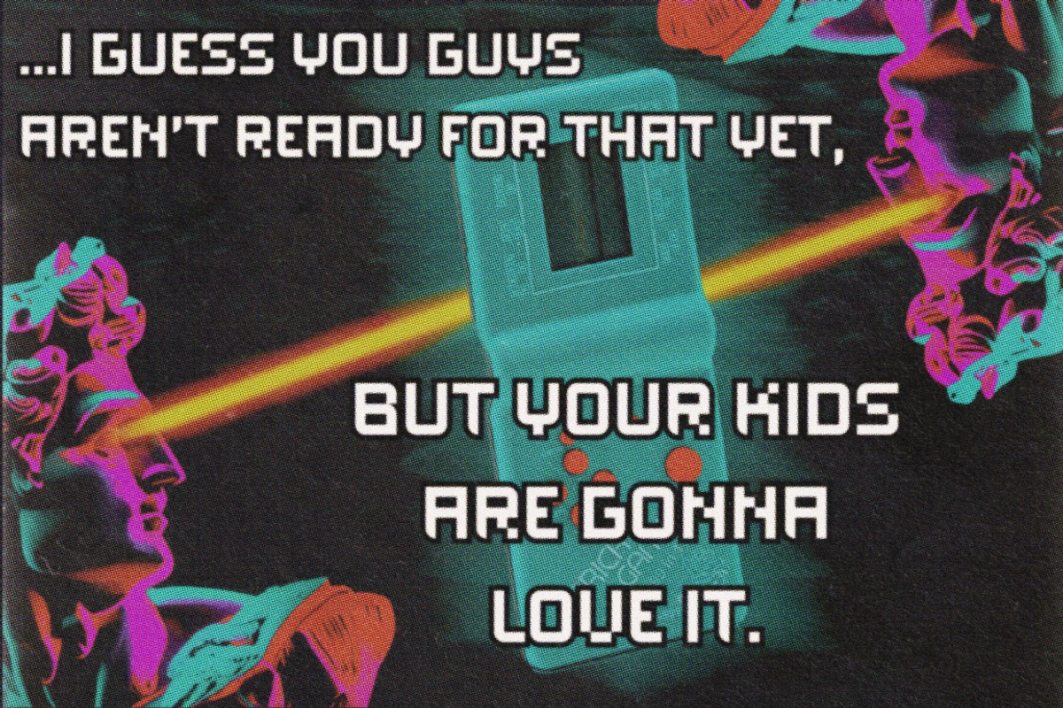TETRA 84 80s font typeface tetris, a Font by Fat Hamster (Photo 4 of 6)
