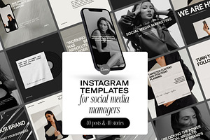 Instagram Templates Post and Stories