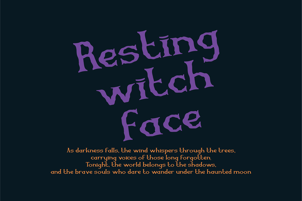 Halloween Carnival | Halloween Font, a Handwritten Font by Berdansabersama (Photo 7 of 8)