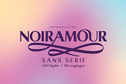 Noir Amour - Sans Serif Typeface, a Sans Serif Font by HipFonts (Thumbnail 2 of 12)