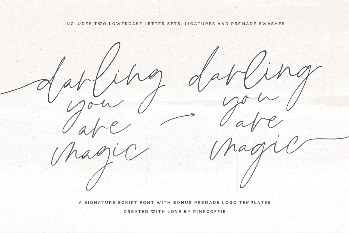 The Modern Calligraphy Script Bundle, a Script Font by Pink Coffie (Photo 24 of 26)