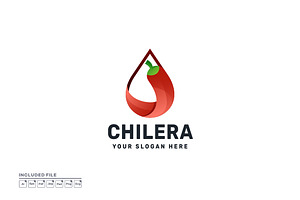 Chili Gradient Vector Logo, a Branding & Logo Template by yuanesei