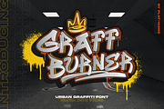 Urban Graffiti Font, a Font by Graphue (Thumbnail 1 of 9)