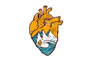 Sailing in my heart illustration, an Object Illustration by gunaonedesign (Thumbnail 1 of 4)