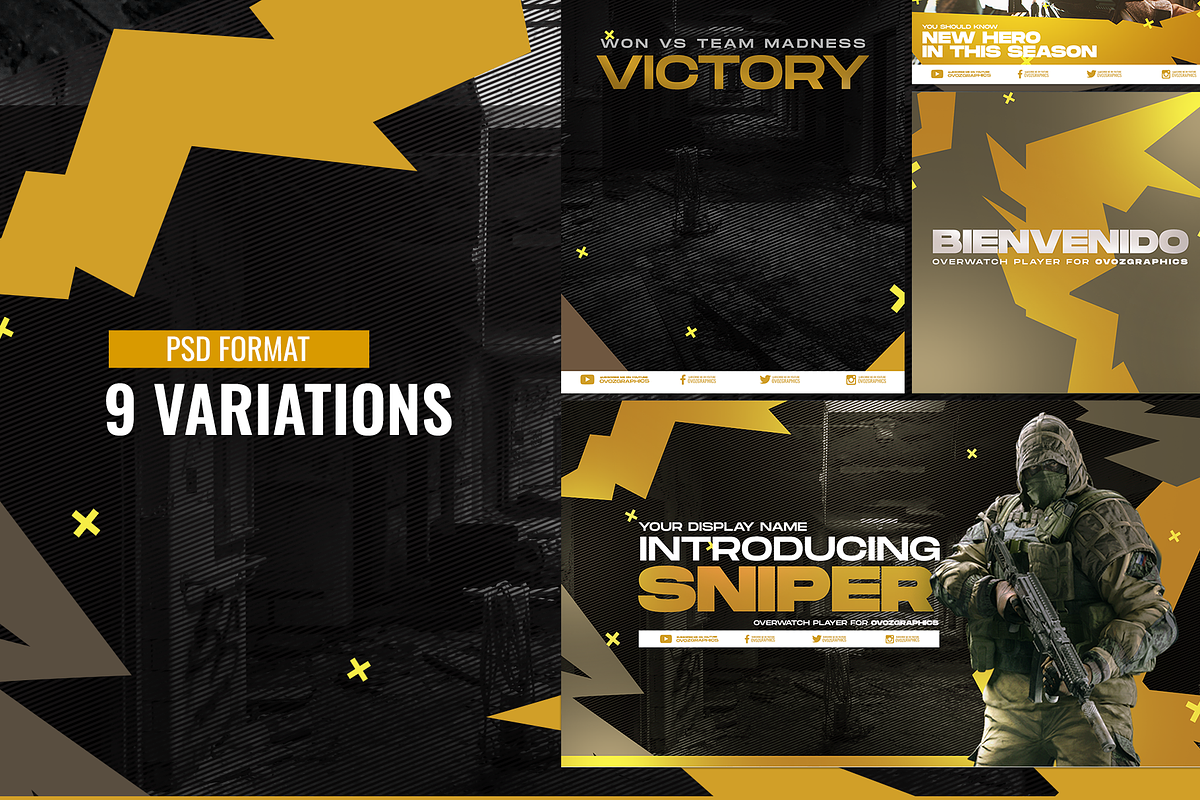 E- Sports Social Media Template, a Social Media Template by Creathift (Photo 4 of 6)