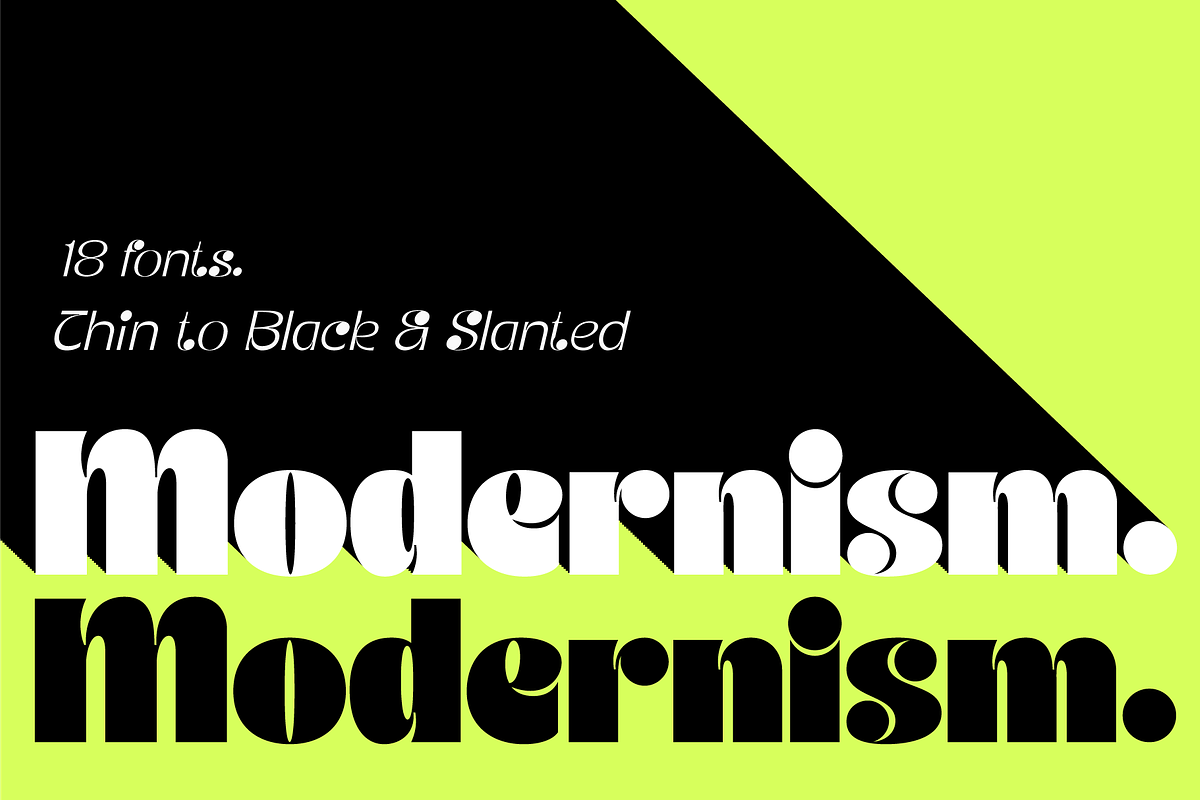 JT Modernism | Funky Font, a Sans Serif Font by Jolicia Type (Photo 1 of 15)