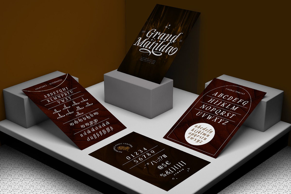 Grand Matilda Italic, a Serif Font by Typia Nesia (Photo 13 of 14)