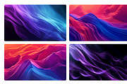 Radiant 4K – 3D Gradient Background, a Background Graphic by PixelGaze (Thumbnail 2 of 12)
