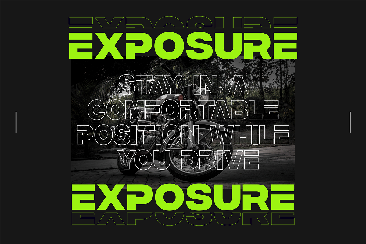 PREP - All Caps font logos, a Sans Serif Font by Vroz Studio (Photo 6 of 8)