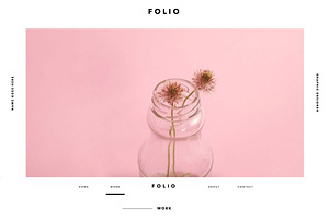 FOLIO | Adobe Muse Website Template
