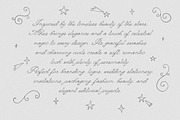 Alkes Romantic Whimsical Script Font, a Script Font by AnMark (Thumbnail 5 of 12)