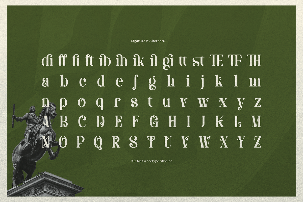 Davenor | Display Serif Font, a Serif Font by gracetype_studio (Photo 11 of 11)