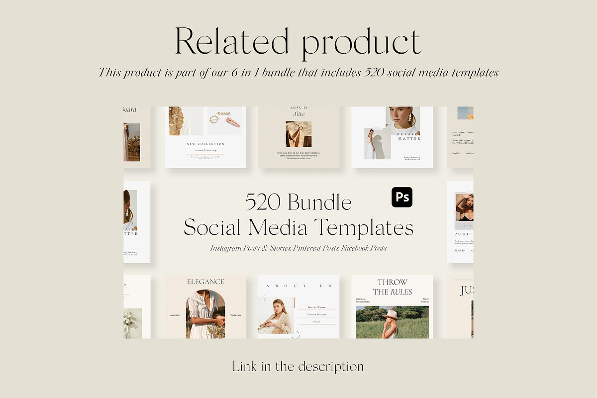 Juliet Social Media Pack PS, a Social Media Template by Feel This (Photo 17 of 18)