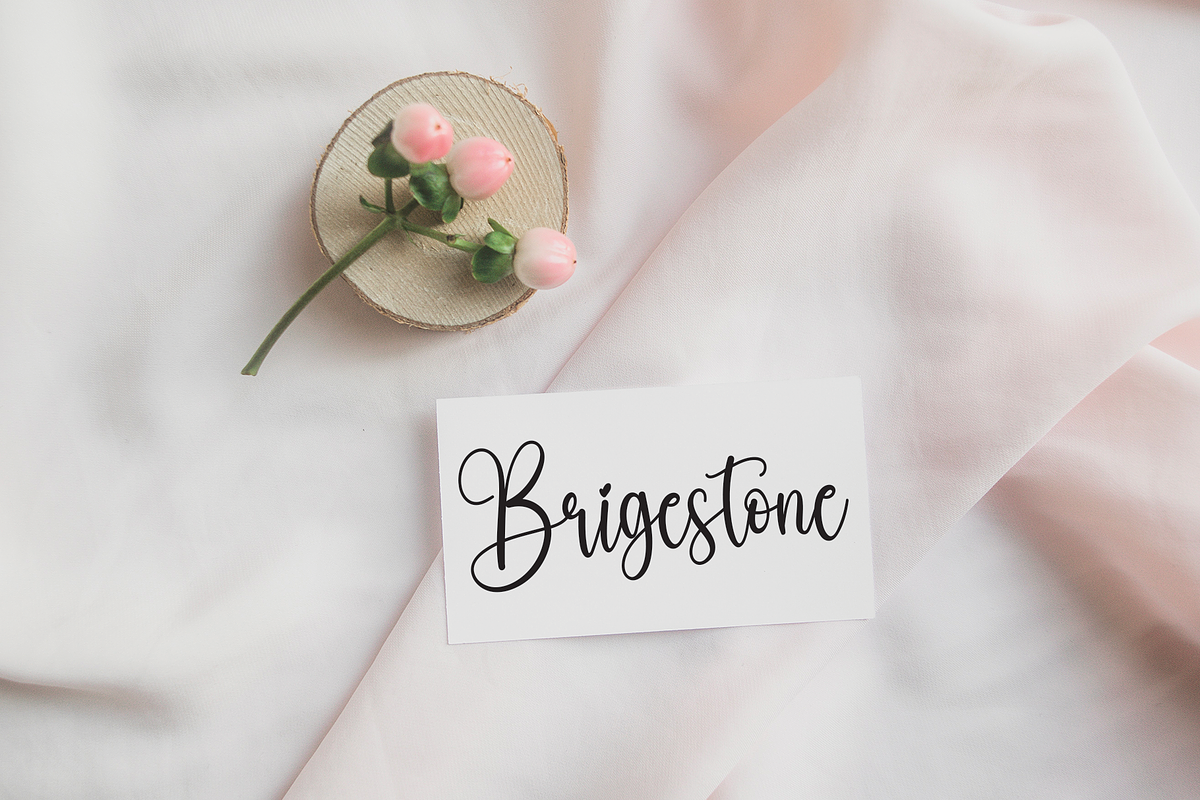 Sweet Almond | Script Font, a Script Font by Scratchones (Photo 3 of 8)